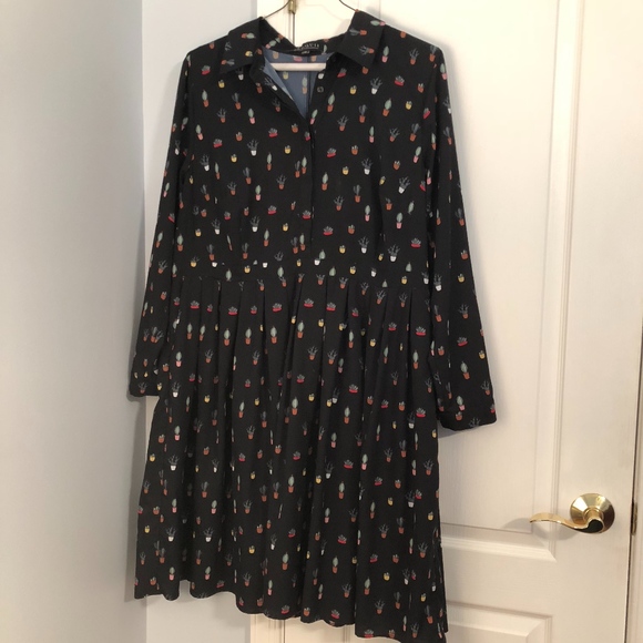 Eloquii Dresses & Skirts - Eloquii Cactus Print Dress